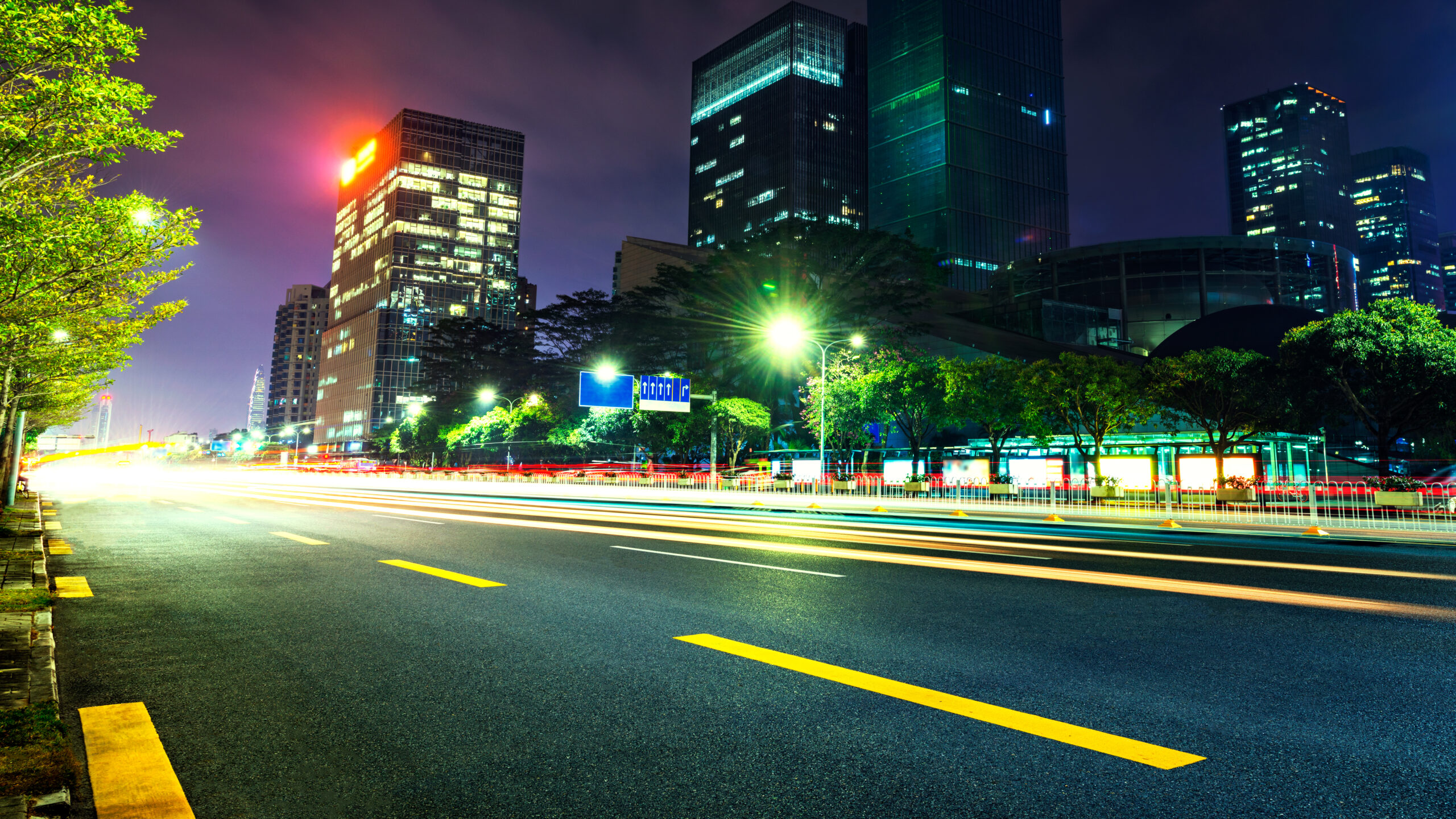 The urban traffic in modern city,china